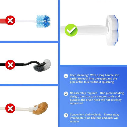 AquaClean ™ Disposable Toilet
Brush Set